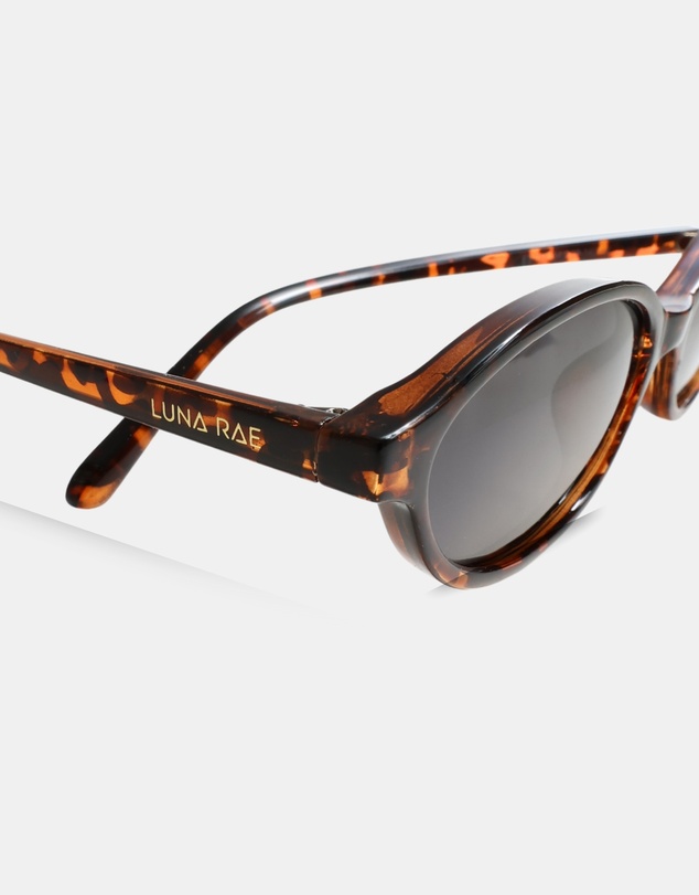 Luna Rae - Tortoise Shell - Soho Slims Sunglasses