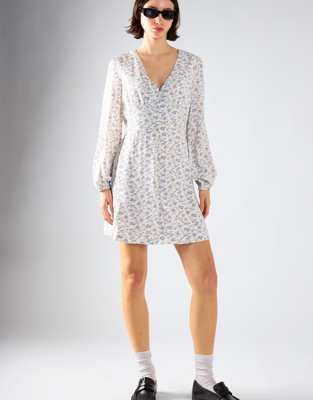 Glamorous - V-Neck Mini-Dress