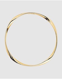 Najo - Garden of Eden Yellow Gold Bangle (65mm)