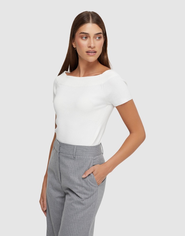 Oxford - Ciara Off Shoulder Knit