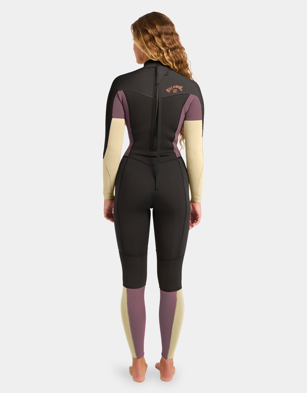Billabong - Womens 3/2Mm Synergy Back Zip Long Sleeve Fullsuit