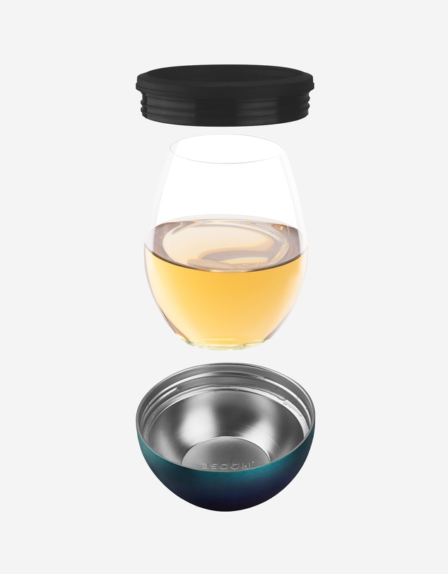 Asobu - Asobu Insulated Wine Kuzie, Black