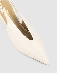 Siren - Fly Point Toe Slingbacks