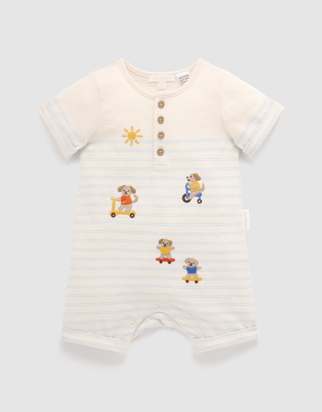 Purebaby - Resort Growsuit-Kids-Babies