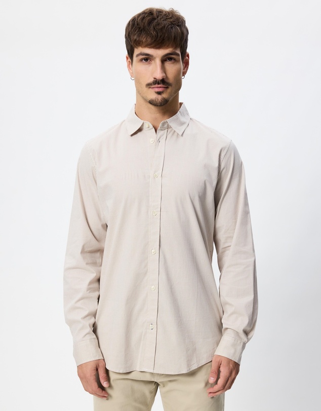 Scotch & Soda - Micro-Check Poplin Shirt