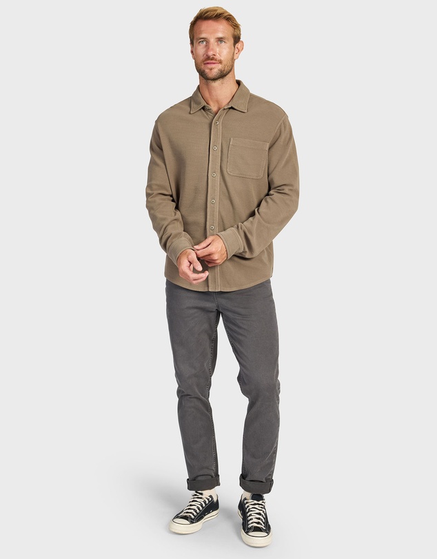 Academy Brand - Carlos Cotton Waffle Shirt