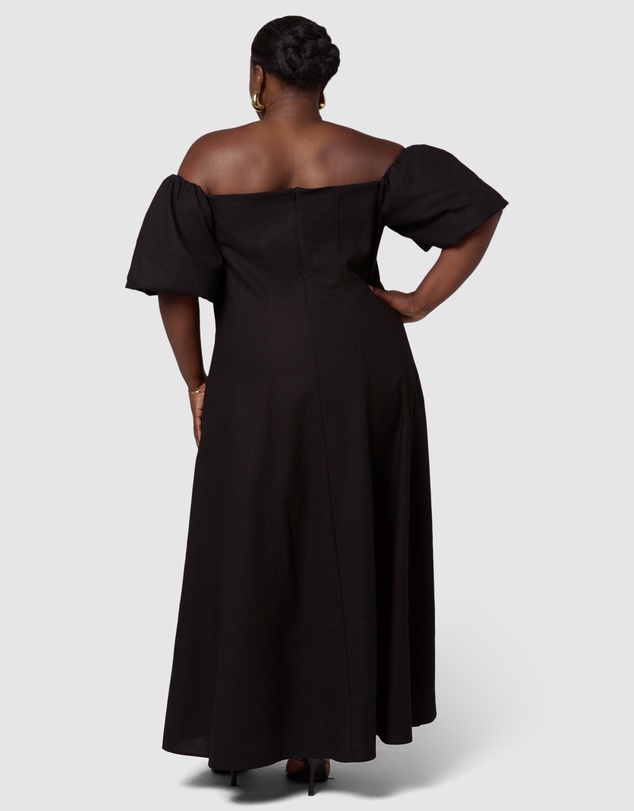 Pink Dusk by Curve Project - Heart Racer Midi Dress