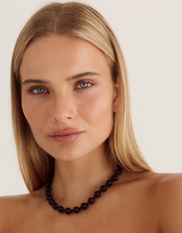 CENDRE - Constance Necklace | Black Agate