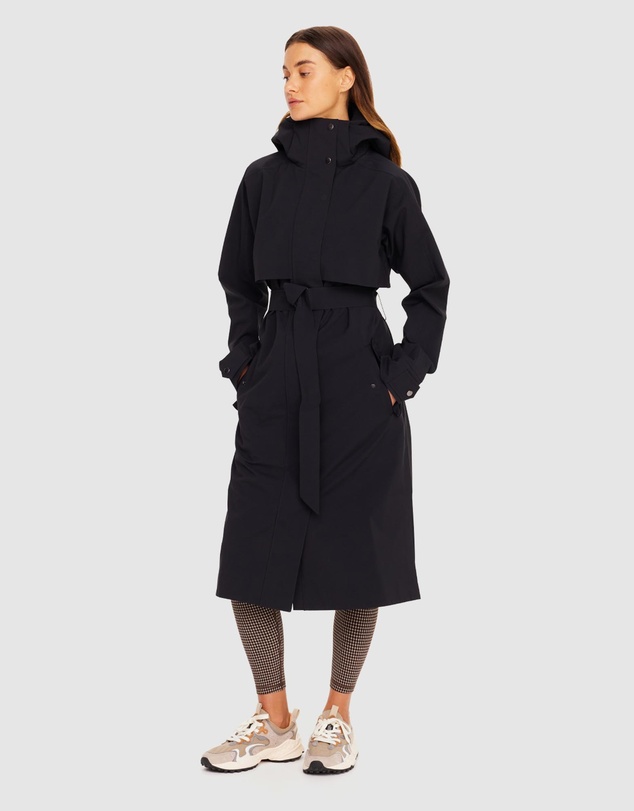 The Upside - James Hooded Trench Coat