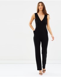 SKIVA - V-Neck Jumpsuit W/ Pockets