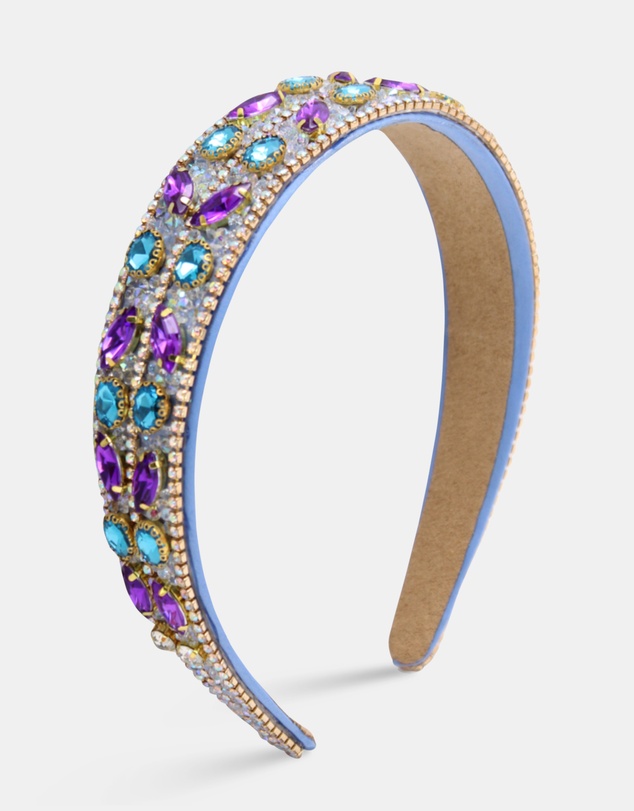 Morgan & Taylor - Lucie Headband in Blue