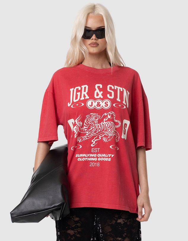 JGR & STN - Lacey Oversized T-Shirt