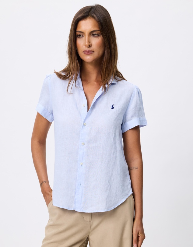 Polo Ralph Lauren - Linen Short-Sleeve Shirt - ICONIC EXCLUSIVE