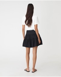 Forcast - Montana Tiered Mini Skirt