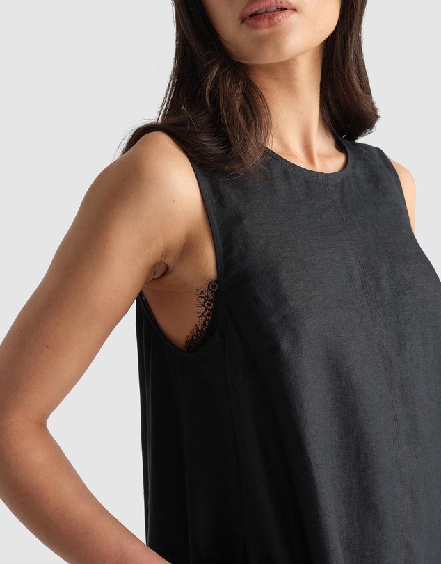 Decjuba - D-Luxe Linen Maxi Dress