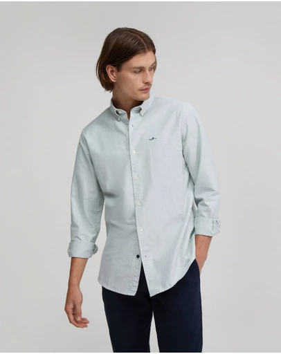Oxford - Holloway Oxford Weave Cotton Shirt