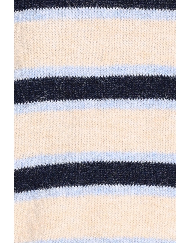 Petal & Pup - Renae Knit Sweater - White Blue Stripe