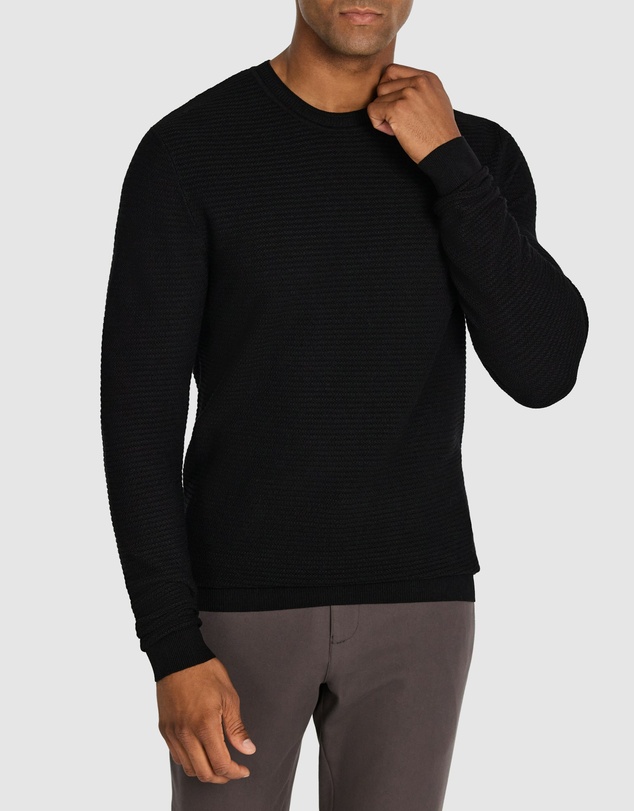 Tarocash - Cambridge Textured Crew Knit