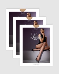 Levante - 3 Pack Class Sheer To Waist