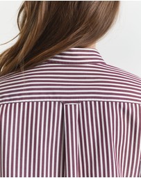 Gant - Regular Fit Striped Poplin Shirt