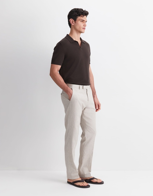 Sportscraft - Jeffery Linen Blend Suit Pant