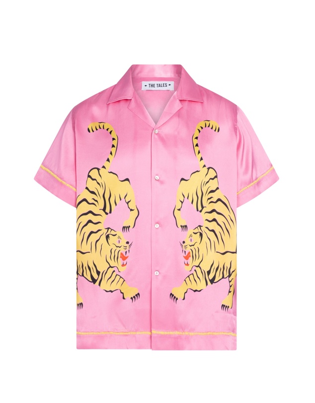 THE TALES - Crouching Tiger Silk Shirt