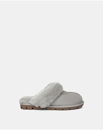 EVERAU - Australian Shepherd Ugg Waffle Slipper Sheepskin Upper House Shoes