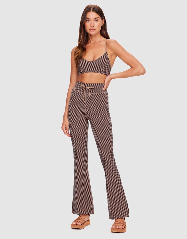 The Upside - Houndstooth Florence Flare Tights