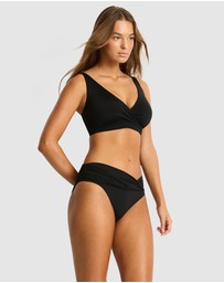 Sea Level Australia - Essentials Edit Twist Mid Bikini Pant