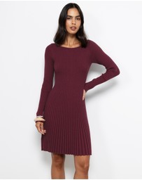AERE - Leni Organic Cotton Knit Mini Dress