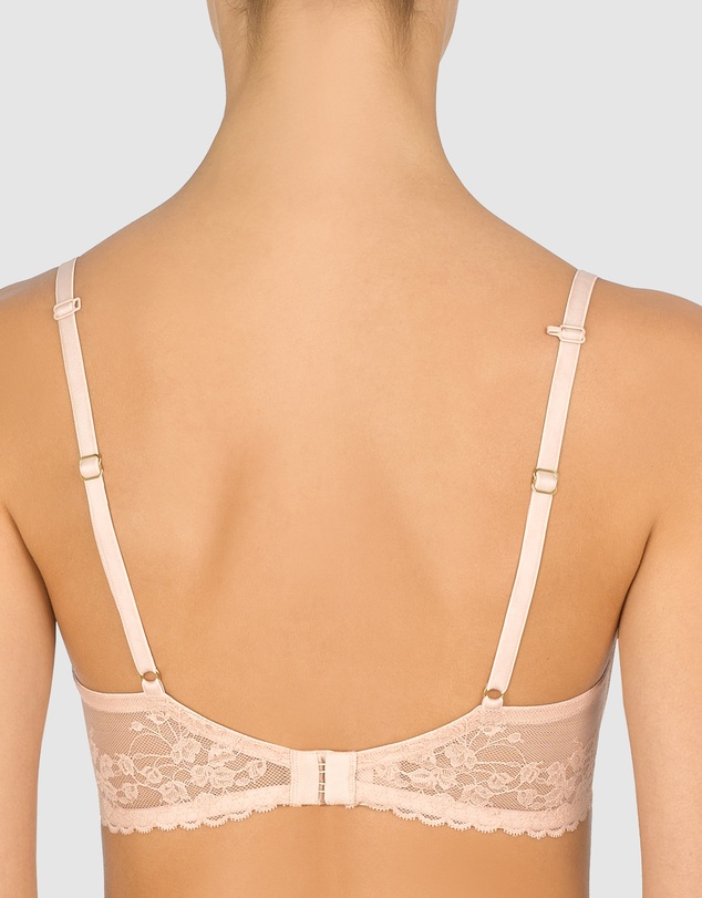 Natori - Cherry Blossom Convertible-to-Racerback Lace Plunge Bra