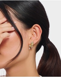 THOMAS SABO - THOMAS SABO Butterfly Paradise Ear Studs in Gold