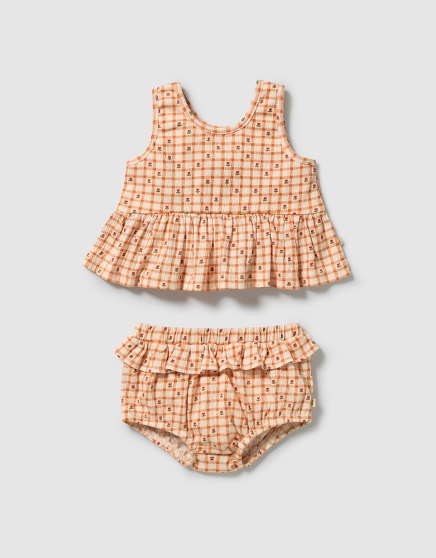 Wilson & Frenchy - Organic Crinkle Ruffle Set - Babies