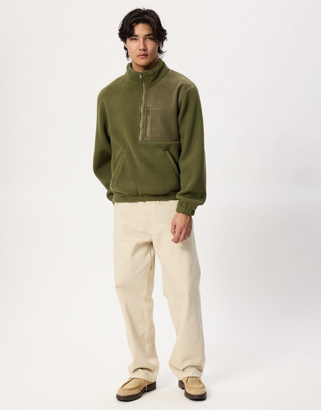 Rhythm - Koa Fleece Half Zip Sweat