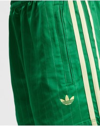 adidas Originals - Pinstripe Satin Shorts