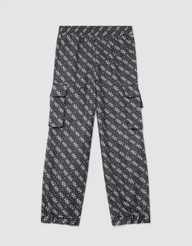 GUESS - Logo Poly Peach Cargo Pants