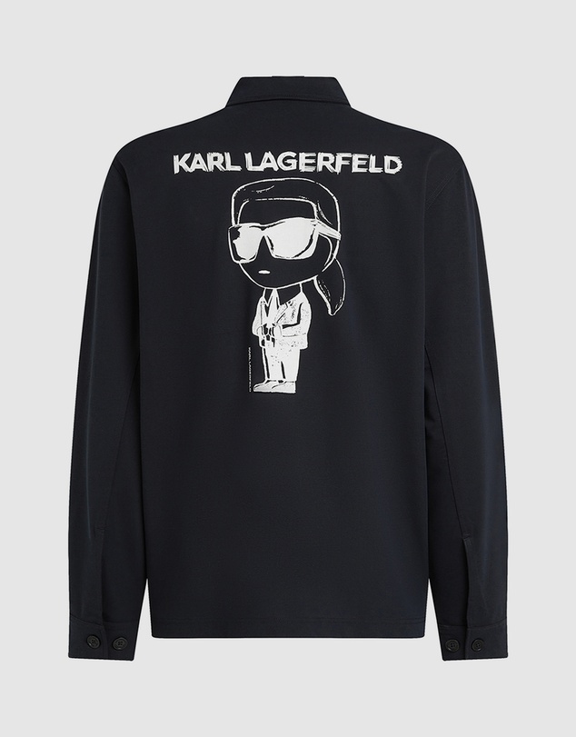 Karl Lagerfeld - Ikon Jersey Overshirt