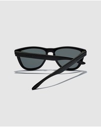 Hawkers Co - Polarized Dark Black One Raw Sunglasses for Men and Women UV400