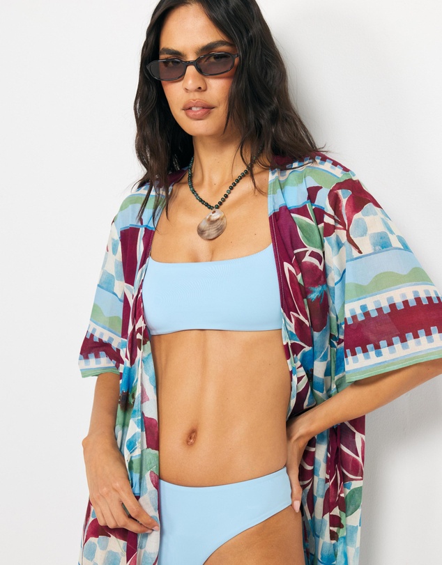 AERE - Mali Overswim Wrap Dress