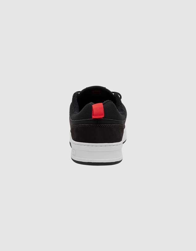 Fallen Footwear - Fallen Footwear The Crest Suede/Leather Men Shoes Black/Grey/Red