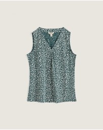 Seasalt - Seasalt Cornwall Blue Achilla V-neck Vest
