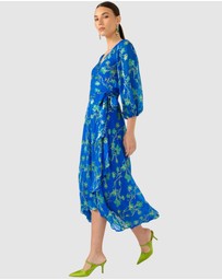 SACHA DRAKE - Water Lily Wrap Dress