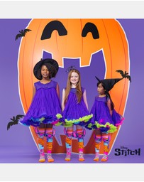 MADMIA - Stitch Neon Halloween Socks - Kids