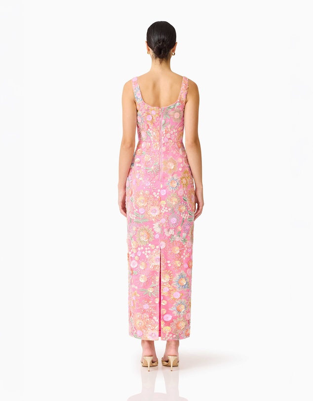 Elliatt - Nathalie Column Ankle Grazer Maxi Dress