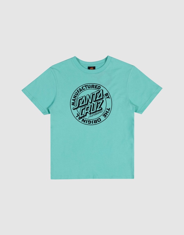 Santa Cruz - MFG Dot Front Short Sleeve Tee - Teens