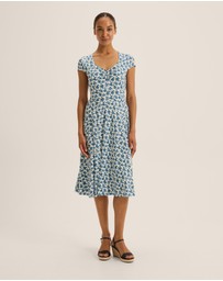 Review - Diana Floral Jersey Dress