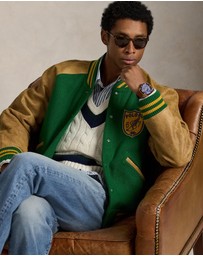 Polo Ralph Lauren - Embroidered Cotton-Blend Cricket Sweater
