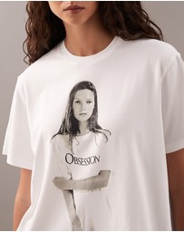Calvin Klein - Kate Moss Graphic T-Shirt