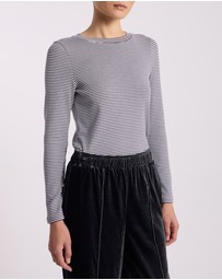 David Lawrence - Margie Stripe Top