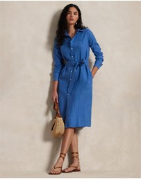 Polo Ralph Lauren - Belted Linen Shirtdress